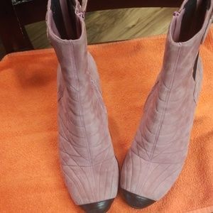 Pink Lady's Boots mid length